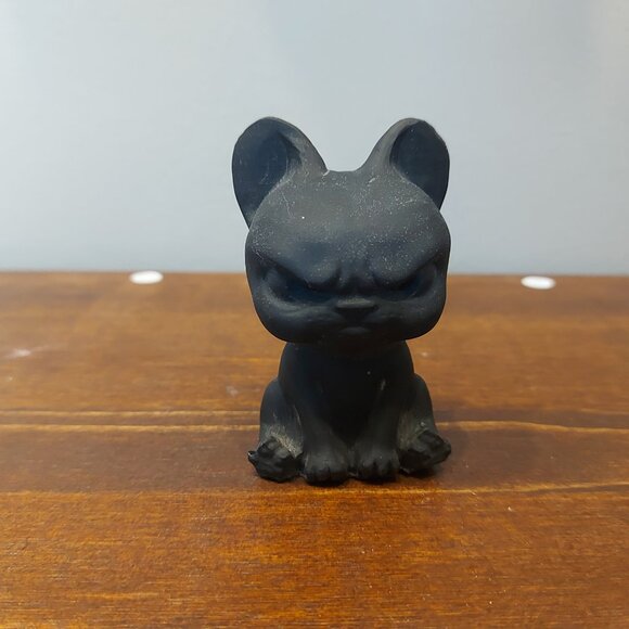 Black Obsidian Bulldog & K2 Paw Print Heart Crystal Bundle - Picture 3 of 12